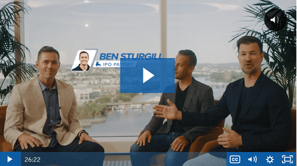 Ben Sturgill's IPO Payday