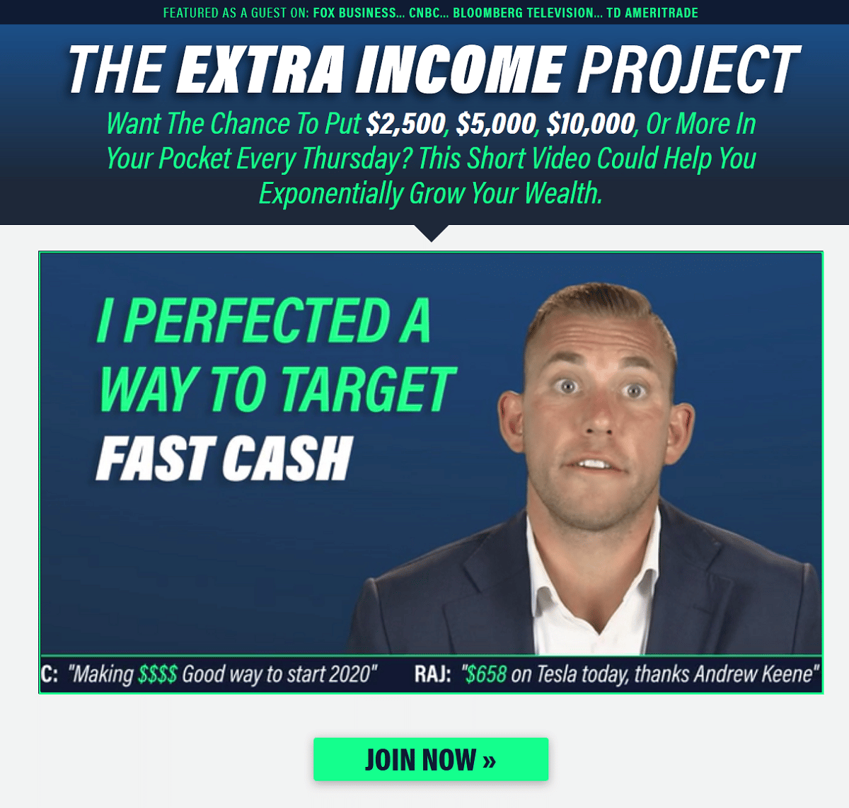 Andrew Keene Extra Income Project 303 Inside