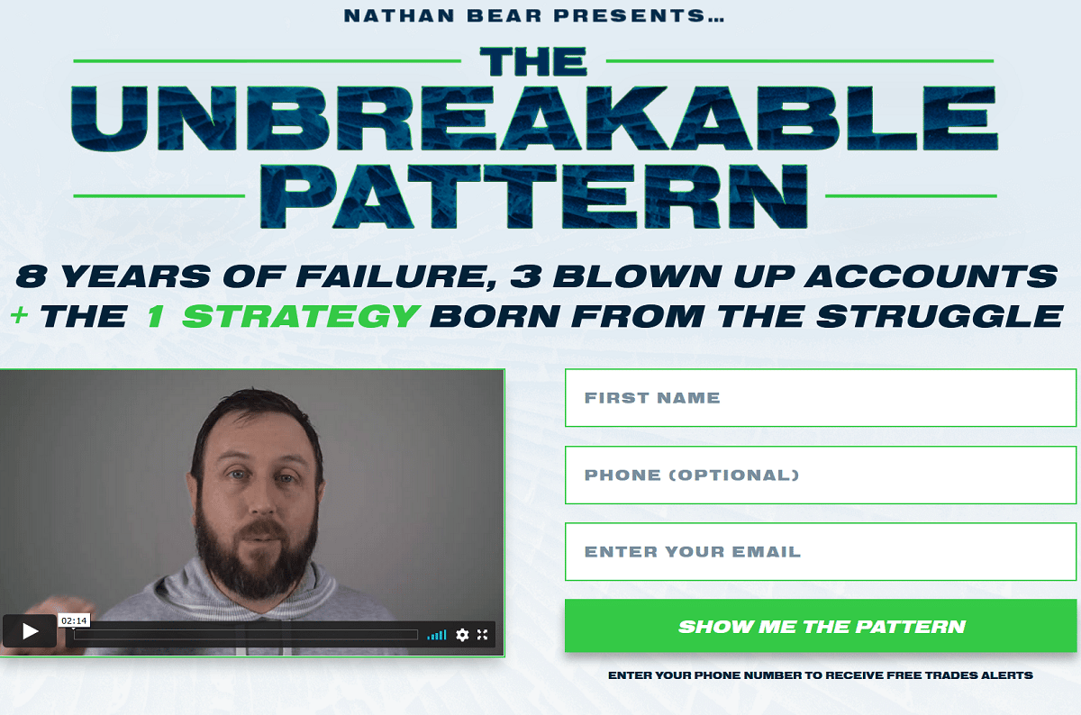 Nathan Bear The Unbreakable Pattern Options Trading Strategy Revealed