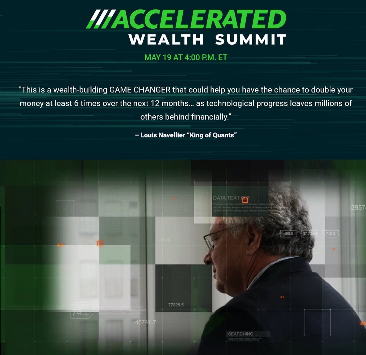 The Accelerated Wealth Summit by Louis Navellier