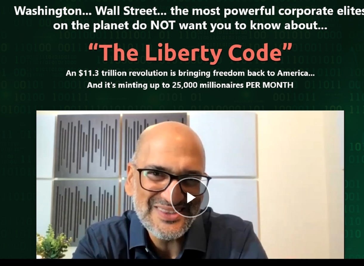 Teeka Tiwari's Liberty Code Review