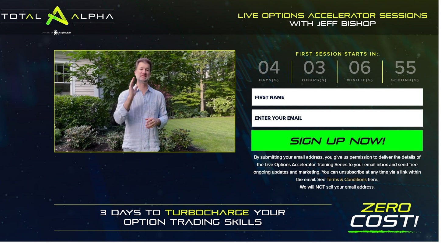 Jeff Bishop's Live Options Accelerator Training Series