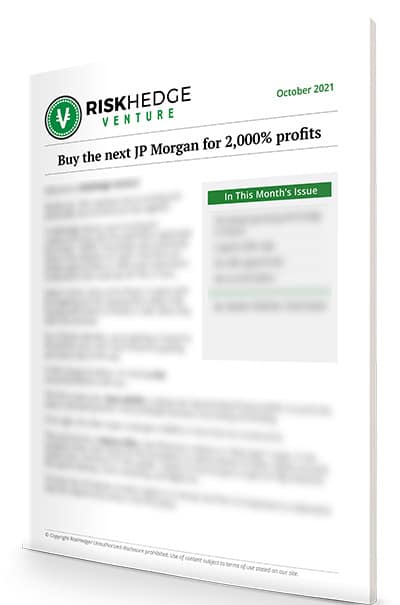 Buy the Next JP Morgan for 2,000% profits