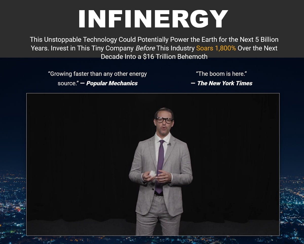 Ian King’s Infinergy Stock