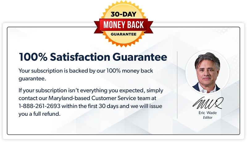 Stansberry Innovations Report Refund Policy