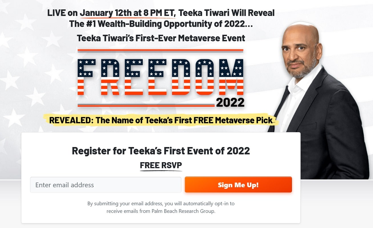 Teeka Tiwari Metaverse Event