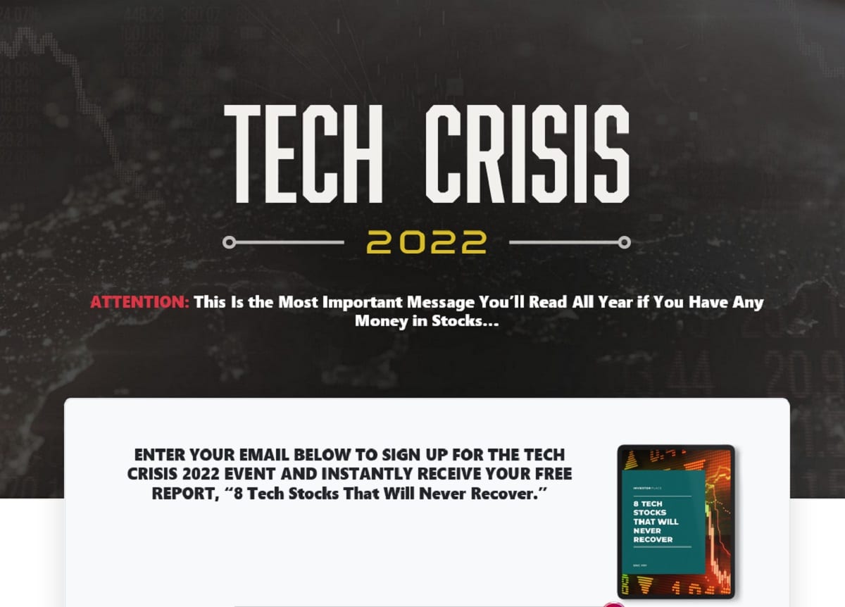 Tech Crisis Event InvestorPlace