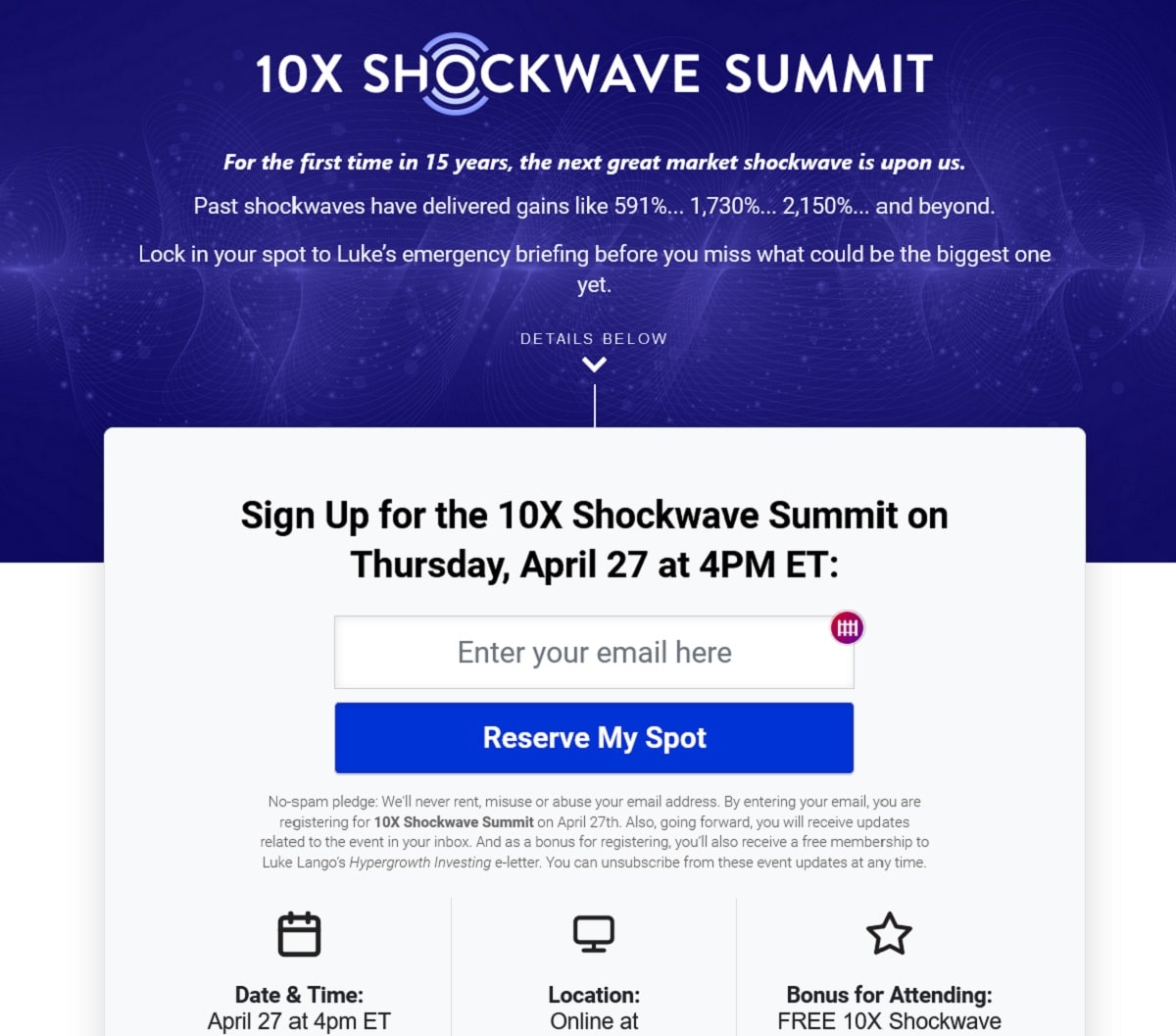 10X Shockwave Summit: Luke Lango Reveals Why Right Now Could Be the Best Time to Invest in Stocks