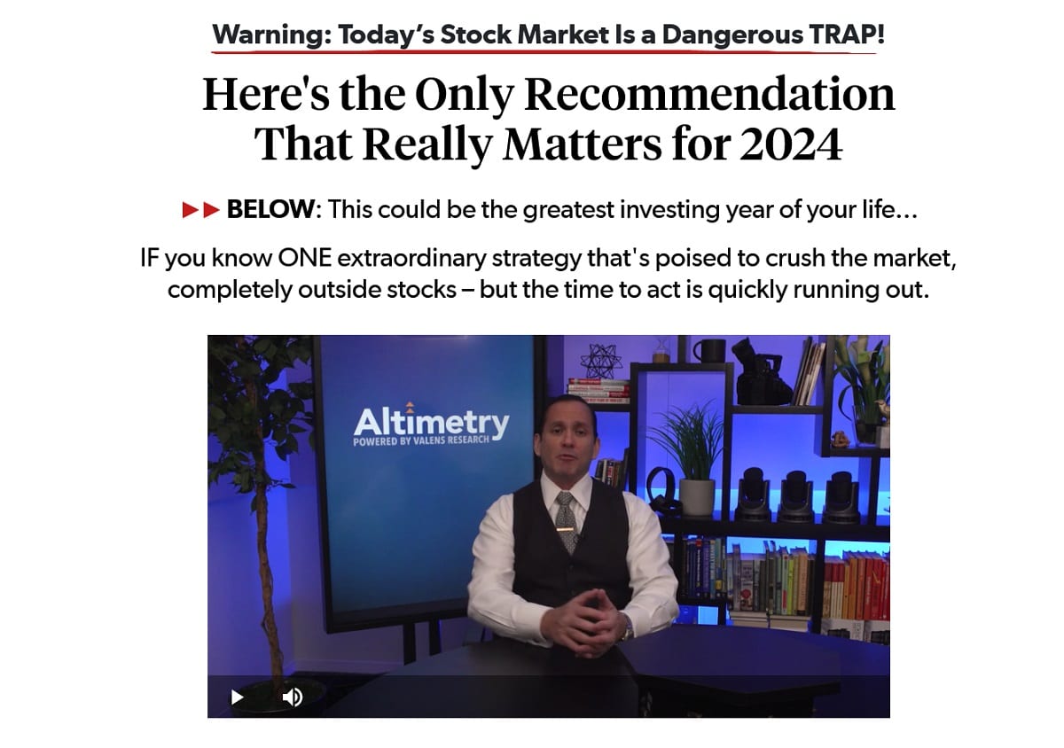 Joel Litman: 2024's Market Is a Dangerous Trap (Here’s Why)